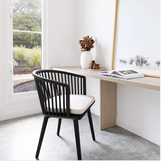 Audrey Dining Chair – Black