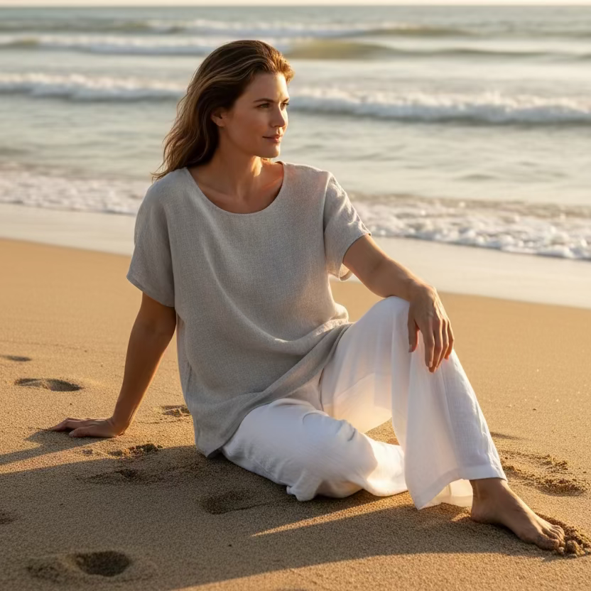 Crepon Tunic
