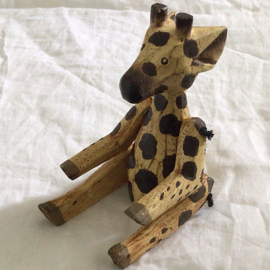 Handmade Toy Giraffe