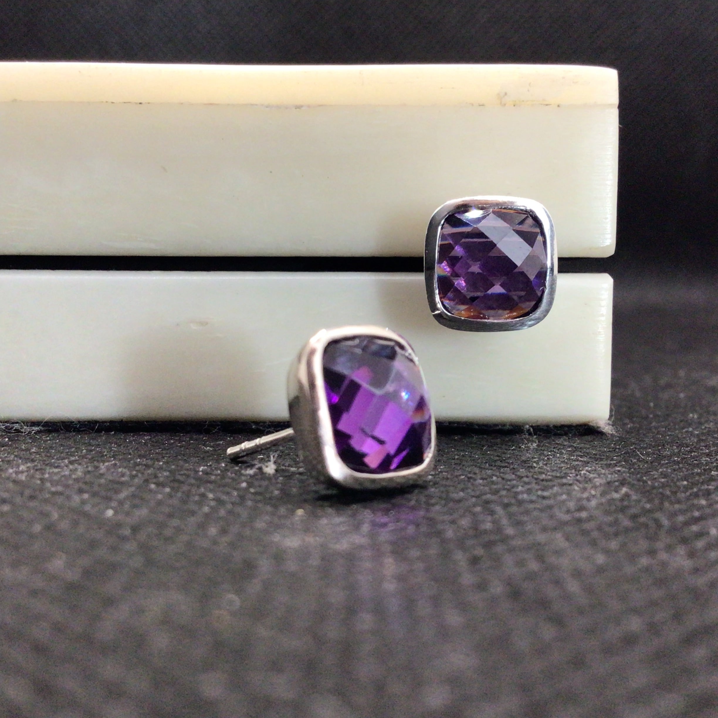 Monique Purple Rain Earrings