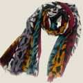 autumn leaves scarf