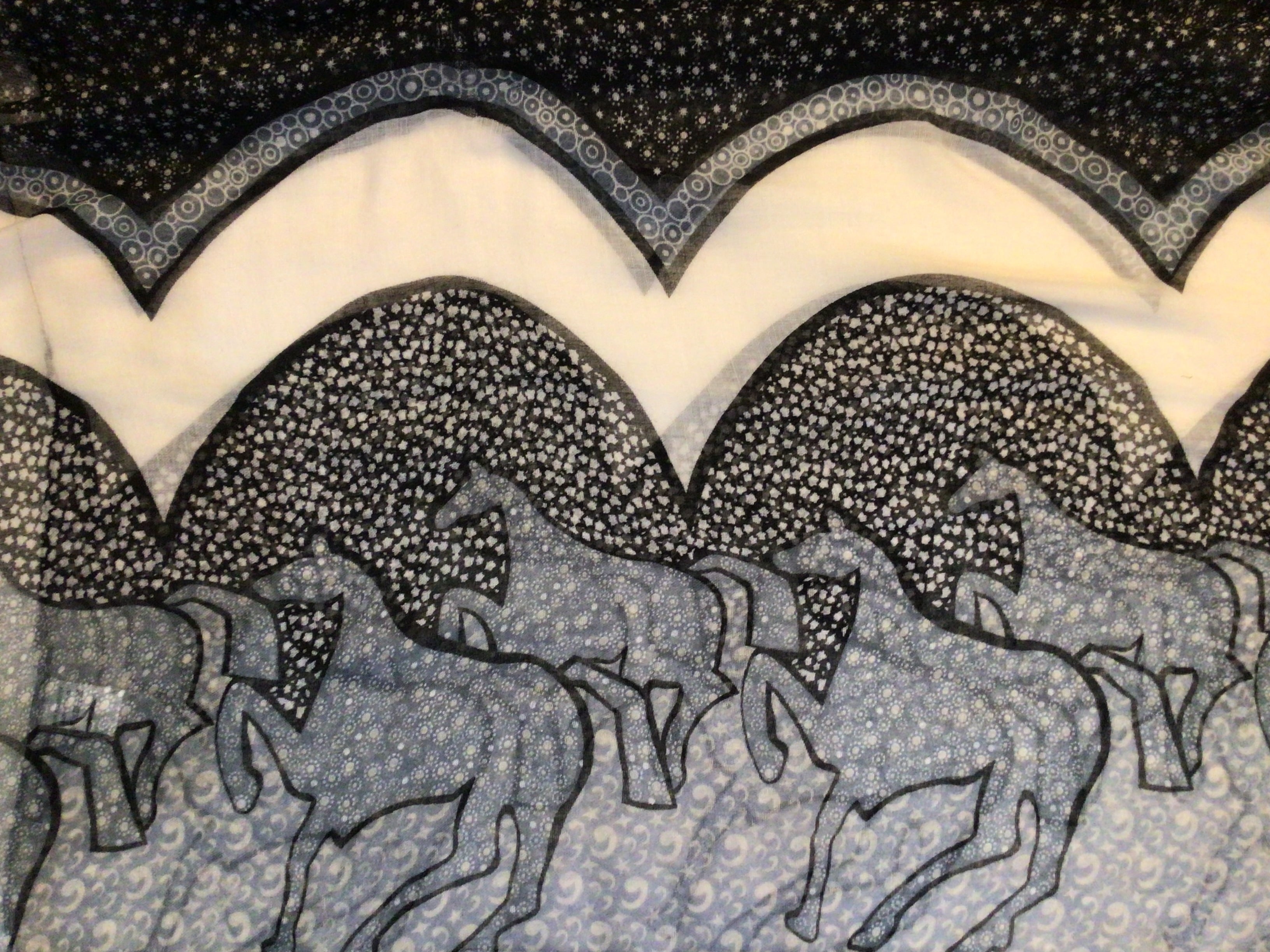 Scarf WIld Horses