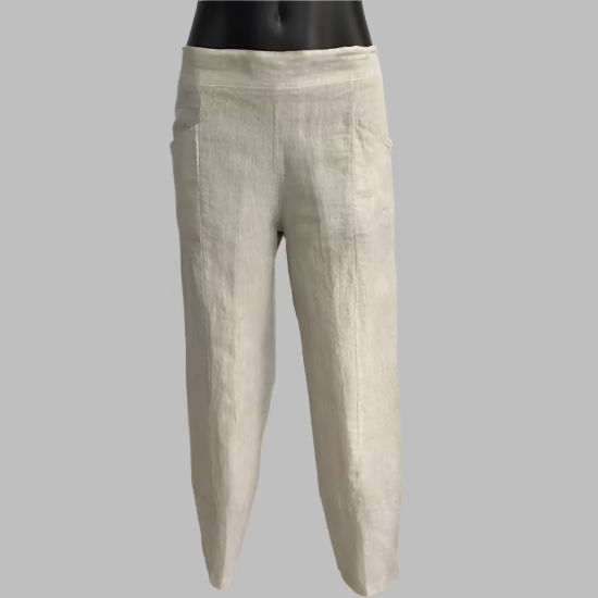 i love my pair of linen pants from Italy.