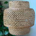 Add style to any room with this beautifully crafted light pendant. Handmade in Indonesia, this gives light and texture to any space. Just as nice hanging in the verandah, kitchen or bathroom. Elegance and sophistication all round beautiful details.