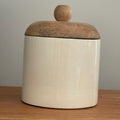 Canisters Mango Wood Enamel