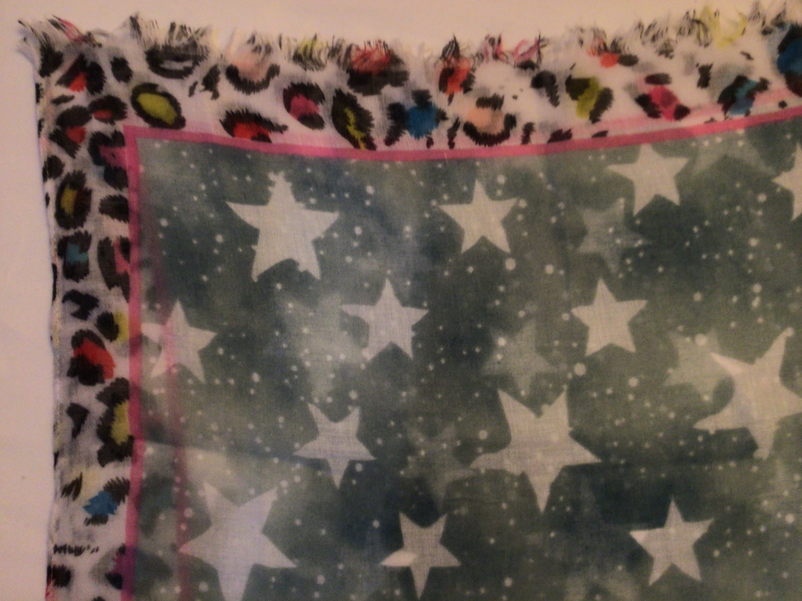 Scarf Stars on a Sea of Green