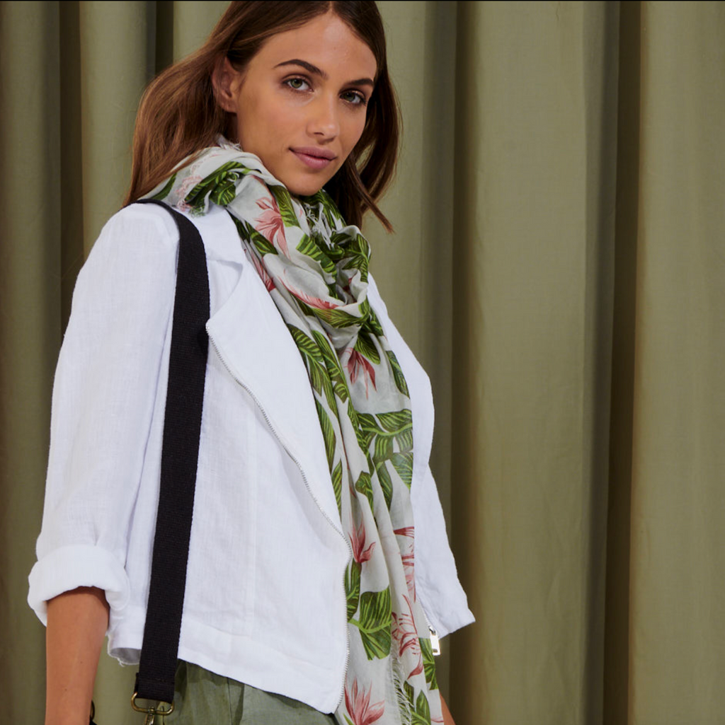 White Linen Jacket