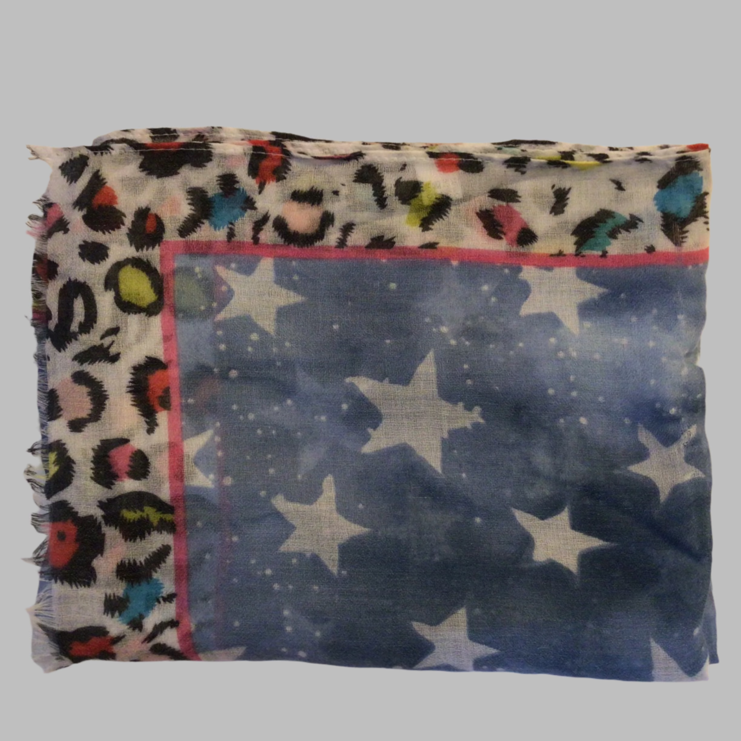 Scarf Stars on a Lake of Blue