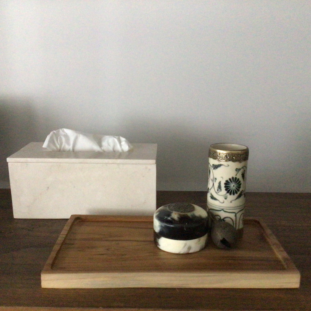 Teak  Rectangle Tray