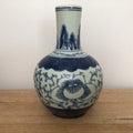 Vintage Blue and White Vase