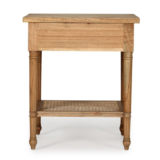 Hamilton Bedside Table Weathered Oak