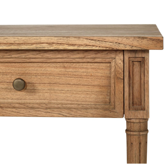 Hamilton Bedside Table Weathered Oak