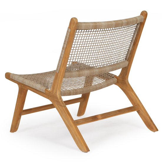 Zen Lazy Chair in washed Grey