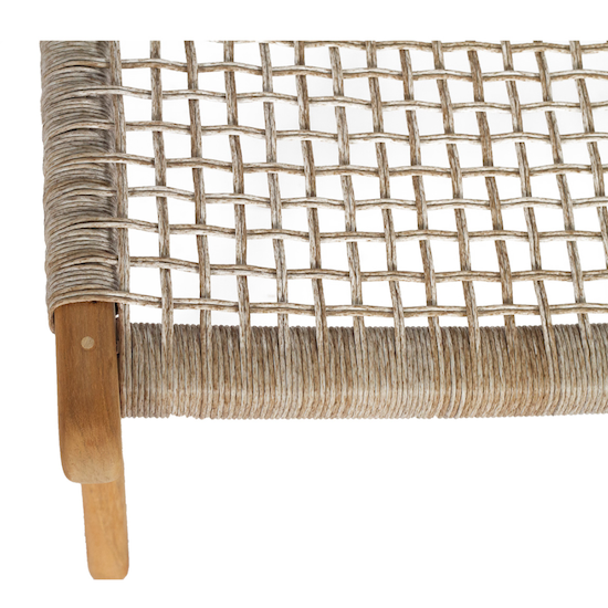 Zen Lazy Chair in washed Grey