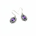 Rome Filigree Amethyst  Earrings