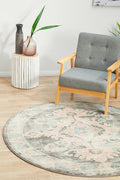 Avenue 701 Grey Round Rug