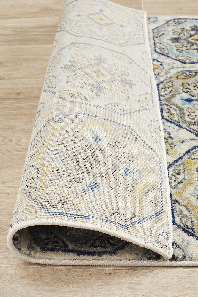 Babylon 204 Blue  Runner Rug