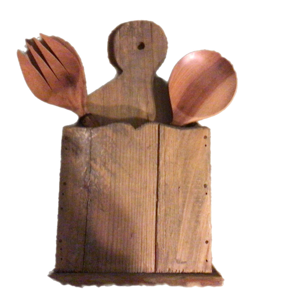Wooden Vintage French Salt Pig