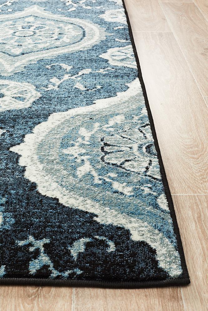 Calypso Collection 6103 Navy Rug