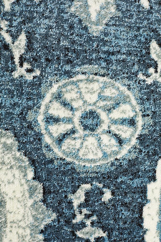 Calypso Collection 6103 Navy Rug