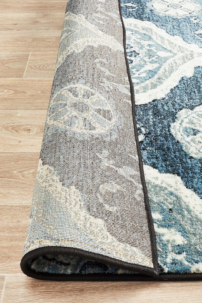 Calypso Collection 6103 Navy Rug
