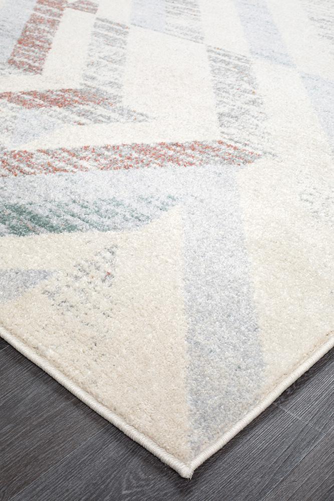 Dimensions Divinity Slant Grey Modern Rug