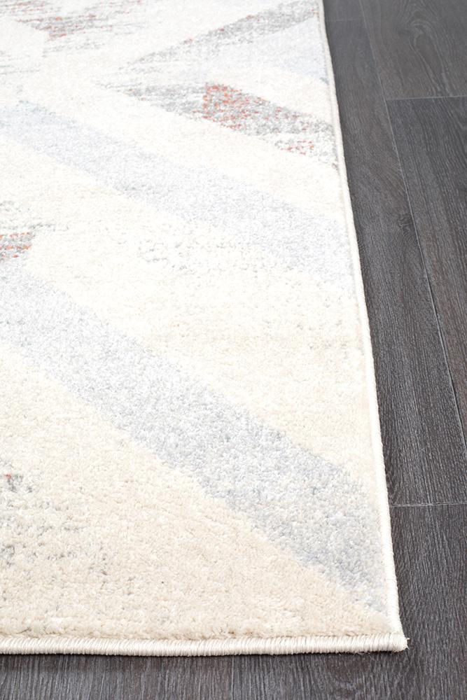 Dimensions Divinity Slant Grey Modern Rug