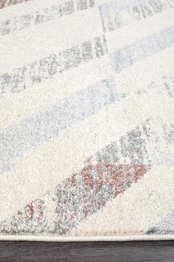 Dimensions Divinity Slant Grey Modern Rug
