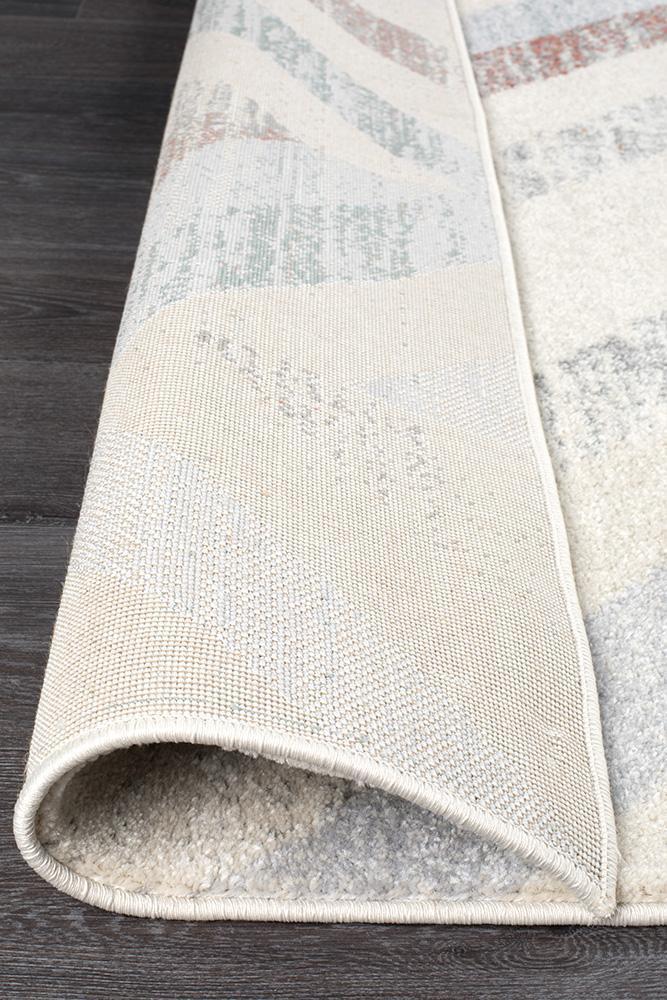 Dimensions Divinity Slant Grey Modern Rug