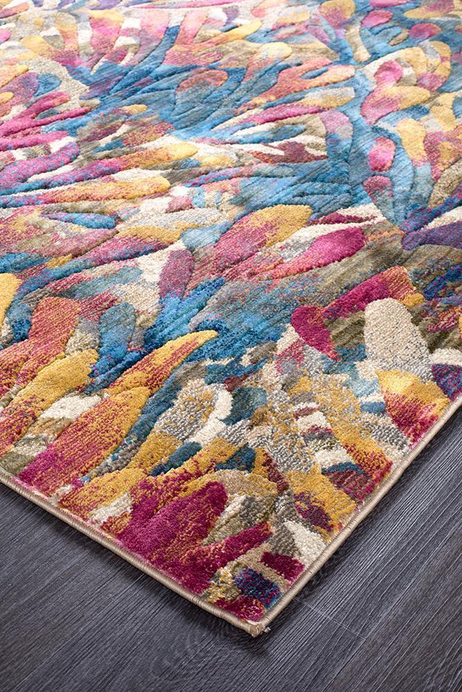 Dreamscape Memories Modern Tropical Rug