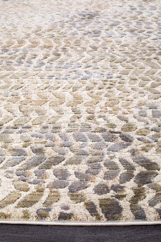 Dreamscape Progress Modern Sage Runner Rug