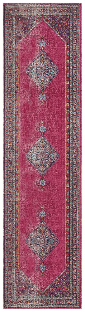 Eternal Whisper Diamond Pink Rug
