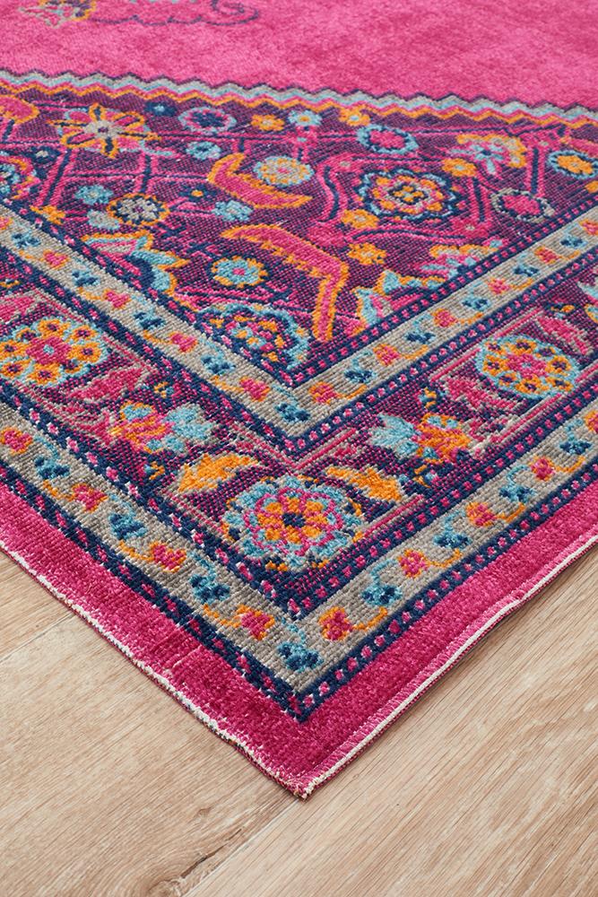 Eternal Whisper Diamond Pink Rug