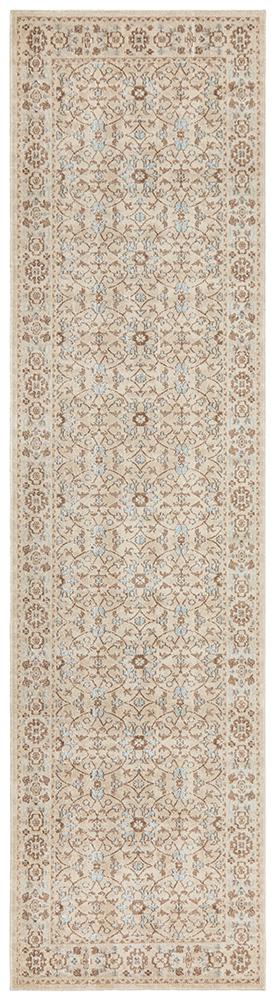 Eternal Whisper Washed Bone Runner Rug
