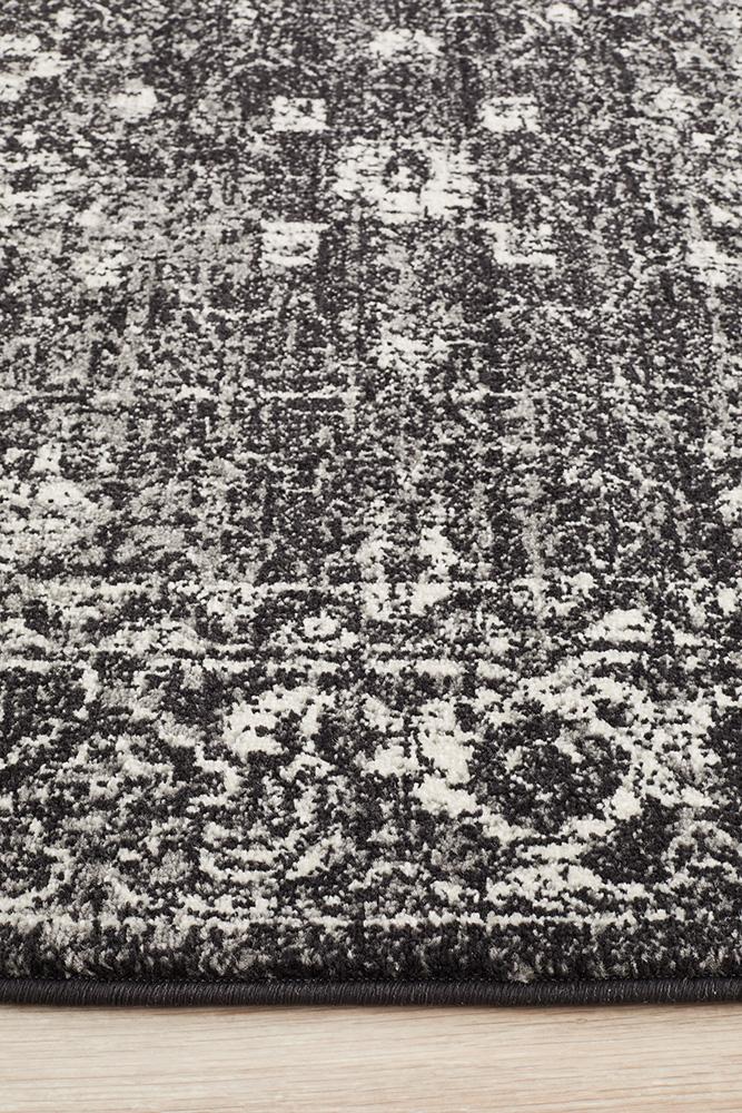 Evoke Estella Charcoal Transitional Rug