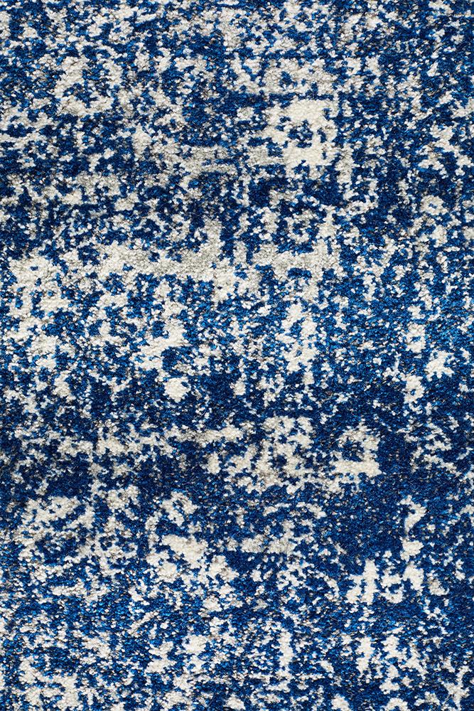 Evoke Oasis Navy Transitional Runner Rug