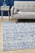 Evoke Frost Blue Transitional Rug