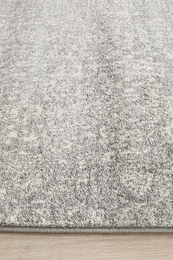 Evoke Homage Grey Transitional Runner Rug