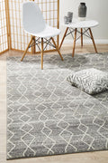 Evoke Remy Silver Transitional Rug