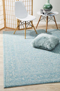 Evoke Depth Blue Transitional Rug