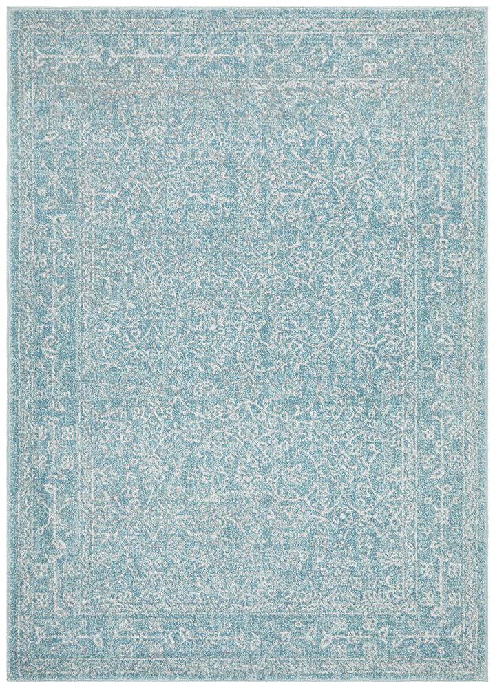 Evoke Depth Blue Transitional Rug
