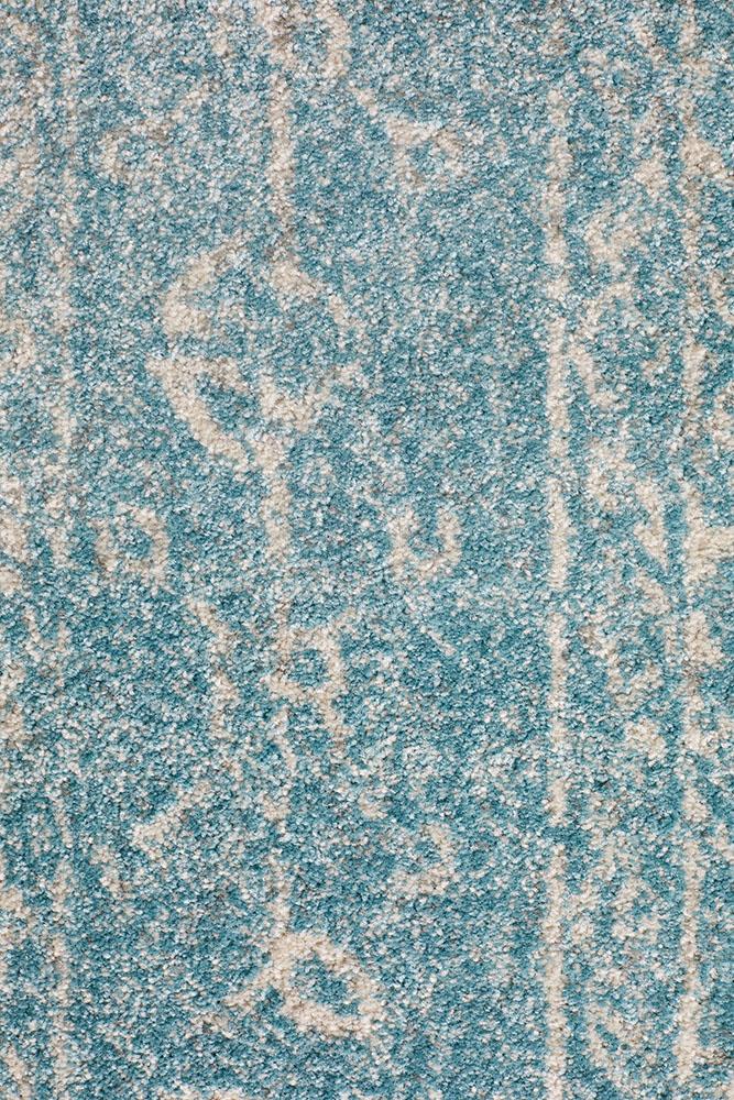 Evoke Depth Blue Transitional Rug