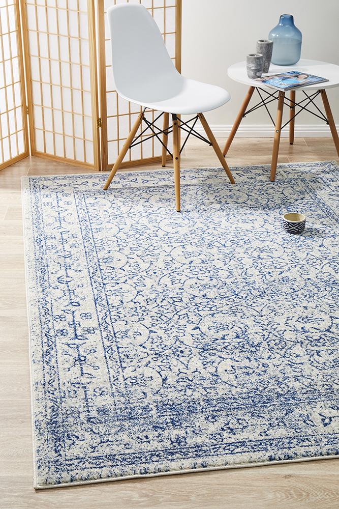 Evoke Whisper White Transitional Rug