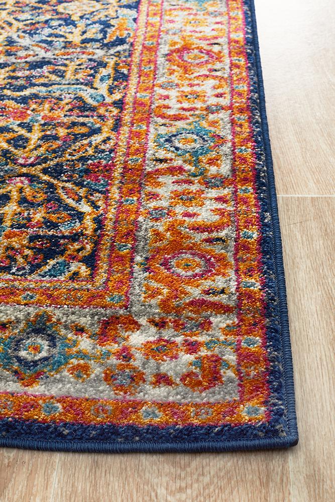 Evoke Splash Multi Transitional Runner Rug