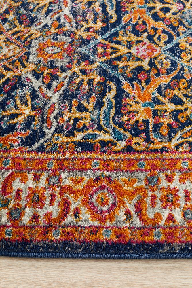Evoke Splash Multi Transitional Runner Rug