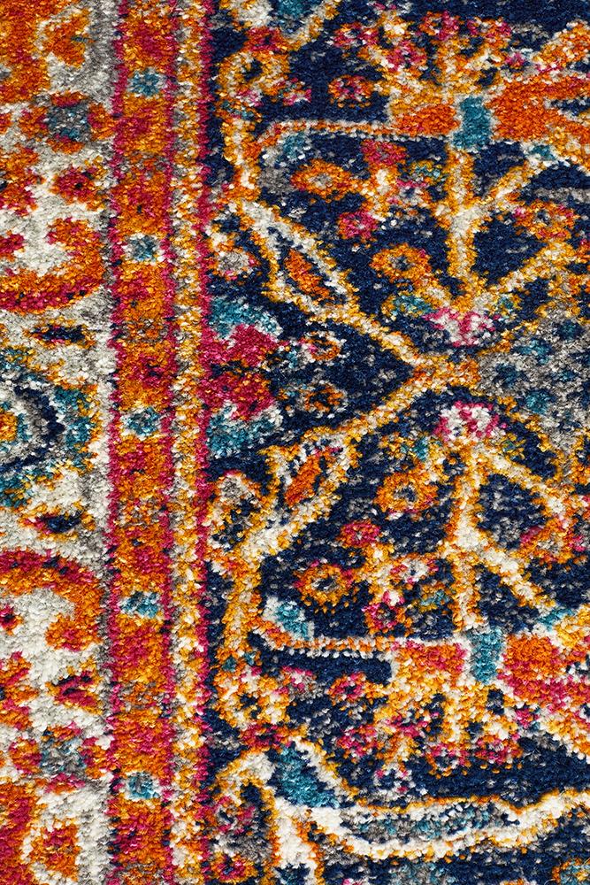 Evoke Splash Multi Transitional Runner Rug
