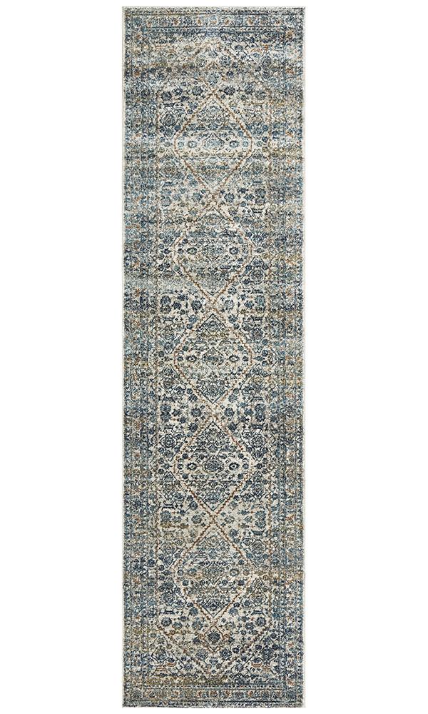 Evoke Duality Silver Transitional Rug