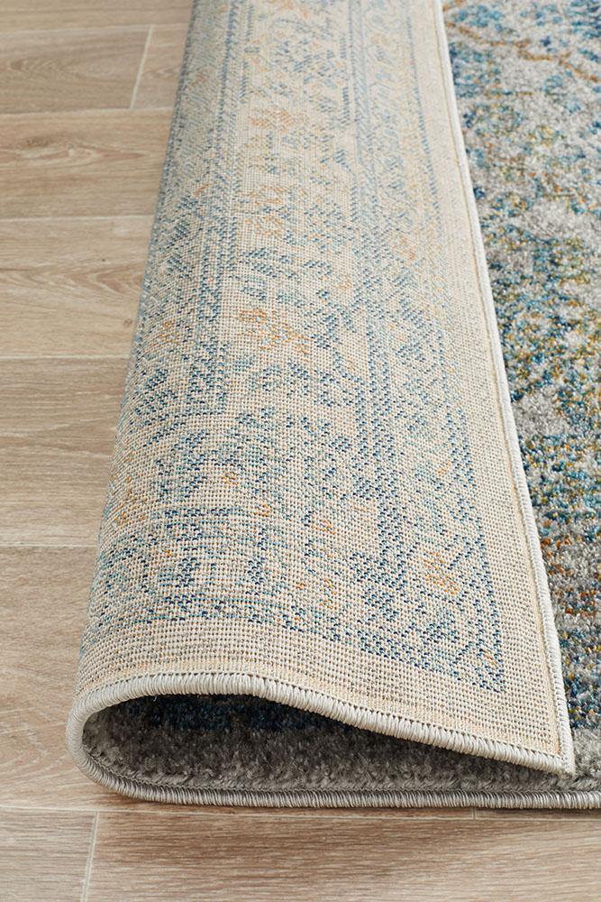 Evoke Duality Silver Transitional Rug