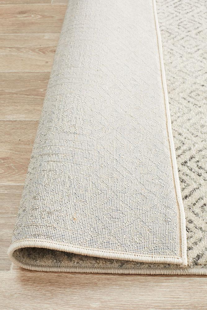 Evoke Diamond Grey Transitional Rug