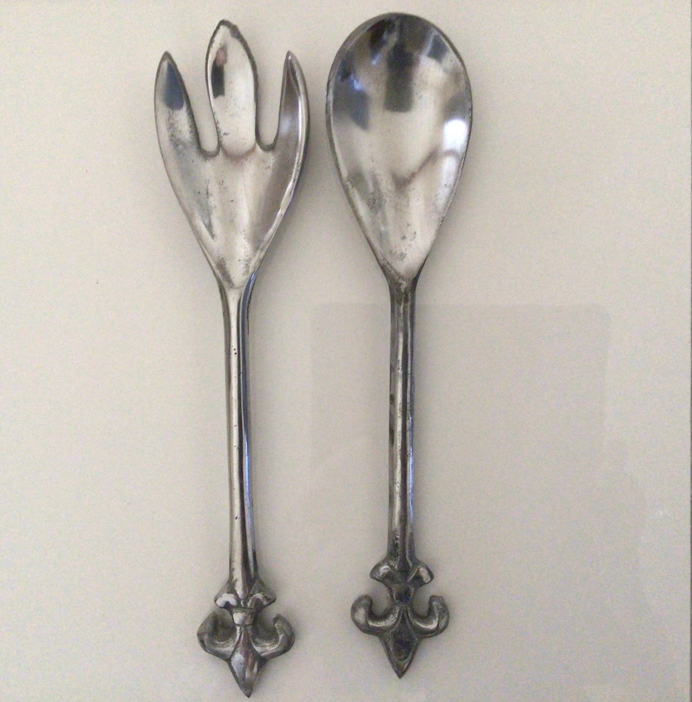 Fleur De Lys Salad Servers